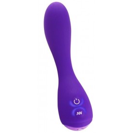 Фиолетовый вибратор Perfect G-Spot - 16,2 см.